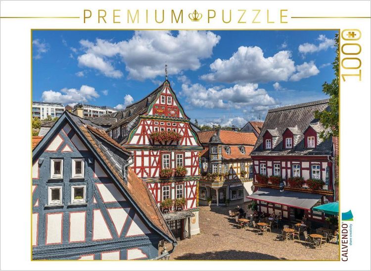 Produktbild: CALVENDO Puzzle Ein Motiv aus dem Kalender Idstein im Taunus - Ehemalige Residenzstadt der F&uuml;rsten von Nassau. | 1000 Teile Lege-Gr&ouml;&szlig;e 64x48cm Foto-Puzzle f&uuml;r gl&uuml;ckliche Stunden