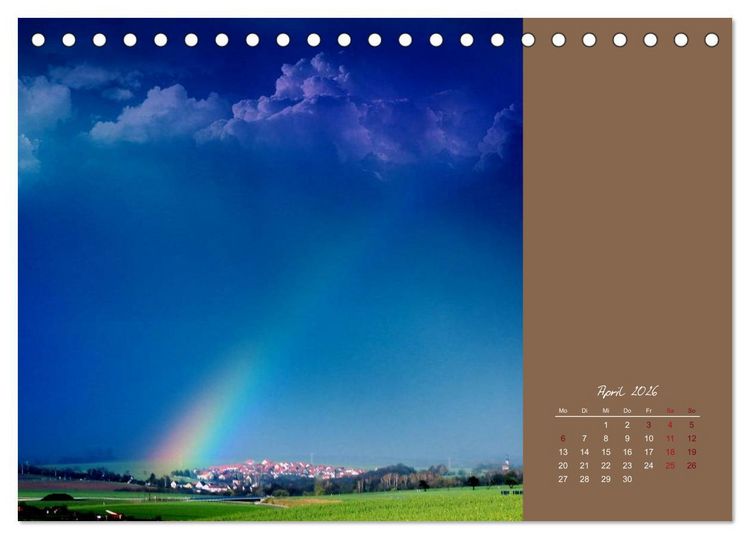 Produktbild: Bauernregeln f&uuml;r das ganze Jahr (Tischkalender 2026 DIN A5 quer), CALVENDO Monatskalender