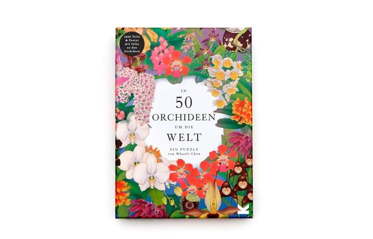 Produktbild: In 50 Orchideen um die Welt