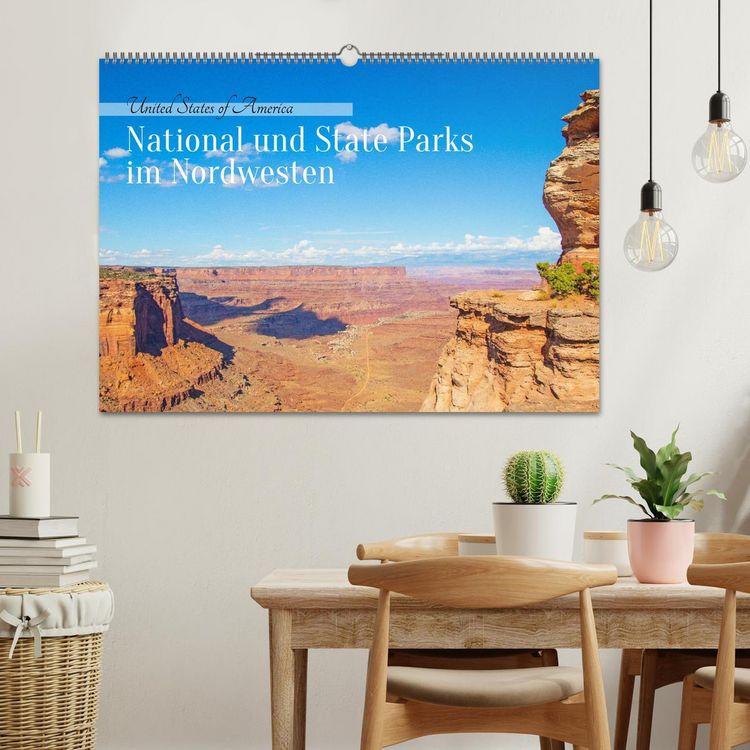 Produktbild: USA - National und State Parks im Nordwesten (Wandkalender 2026 DIN A2 quer), CALVENDO Monatskalender