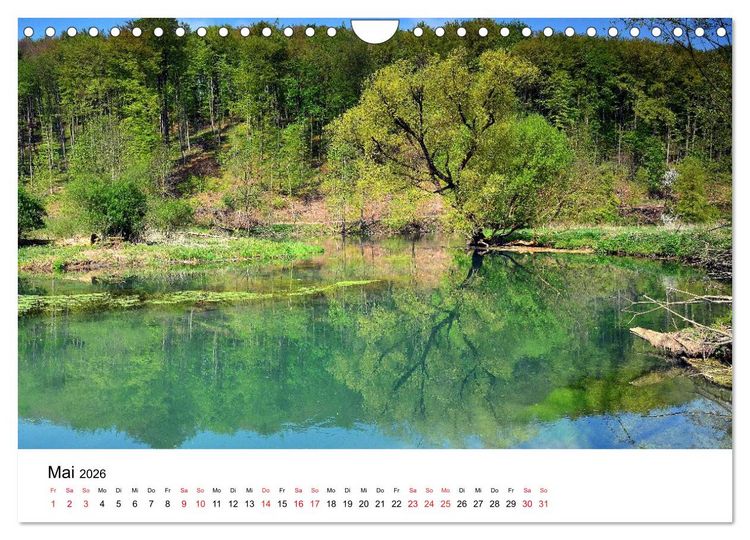 Produktbild: Zauberhafte Schw&auml;bische Alb (Wandkalender 2026 DIN A4 quer), CALVENDO Monatskalender