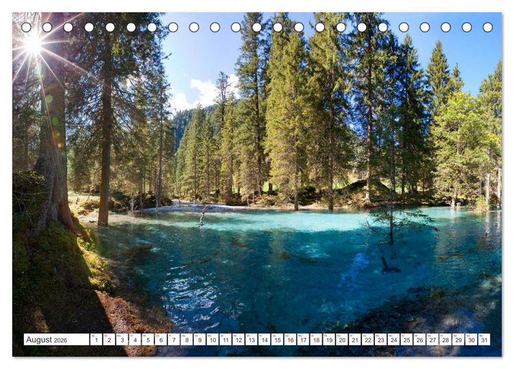 Produktbild: Wagrain Kleinarl im sch&ouml;nen Salzburger Land (Tischkalender 2026 DIN A5 quer), CALVENDO Monatskalender