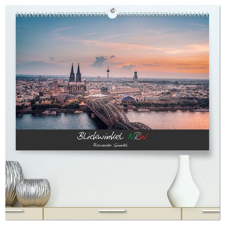 Produktbild: Blickwinkel NRW (hochwertiger Premium Wandkalender 2026 DIN A2 quer), Kunstdruck in Hochglanz
