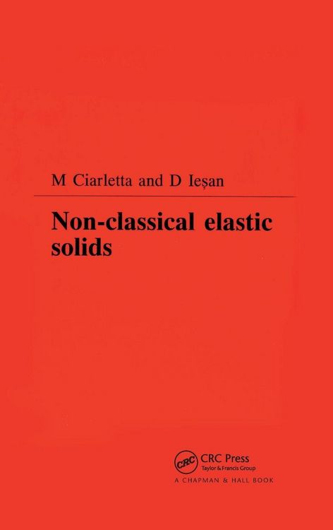 Produktbild: Non-Classical Elastic Solids