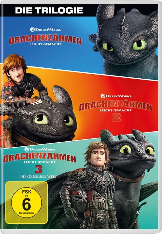 Produktbild: Drachenzähmen leicht gemacht 1 - 3 Movie Collection [3 DVDs]