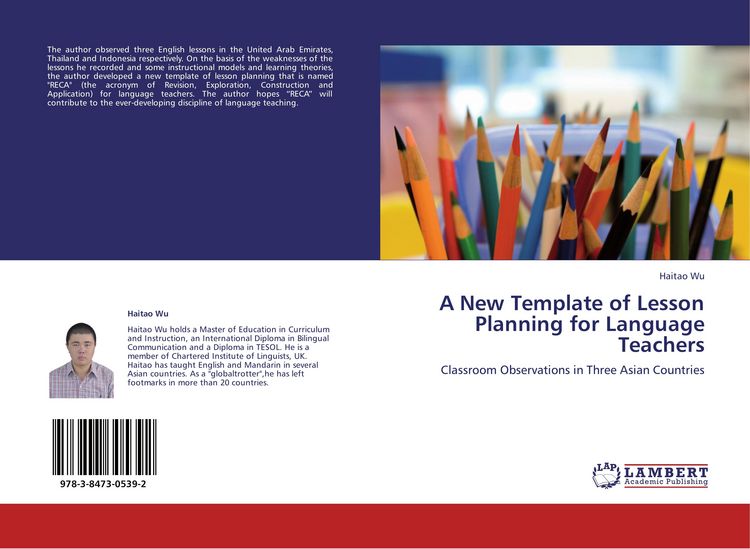 Produktbild: A New Template of Lesson Planning for Language Teachers