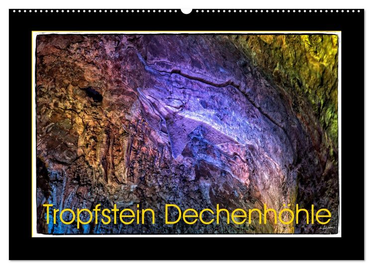 Produktbild: Tropfstein Dechenh&ouml;hle (Wandkalender 2026 DIN A2 quer), CALVENDO Monatskalender