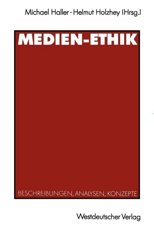 Produktbild: Medien-Ethik