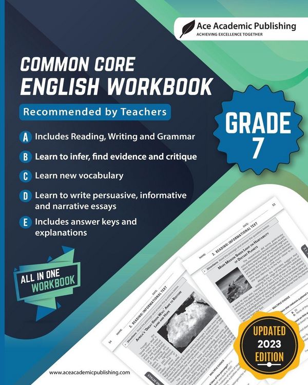 Produktbild: Common Core English Workbook