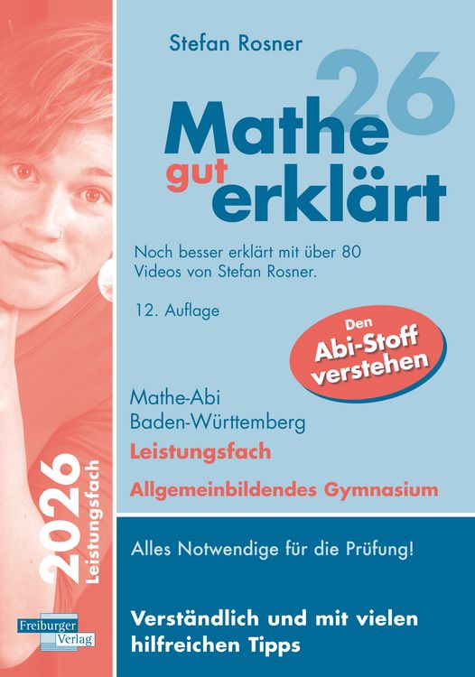 Produktbild: Mathe gut erkl&auml;rt 2026 Leistungsfach Baden-W&uuml;rttemberg Gymnasium