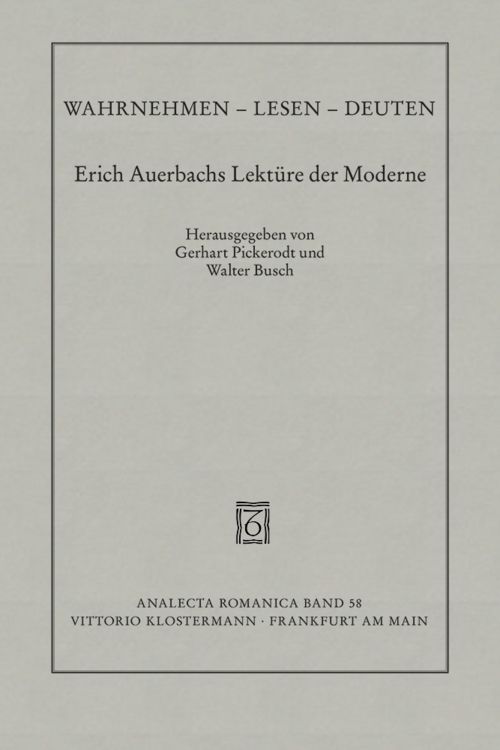 Produktbild: Wahrnehmen - Lesen - Deuten