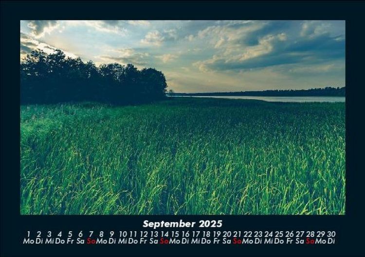 Produktbild: Landschaftskalender 2025 Fotokalender DIN A5