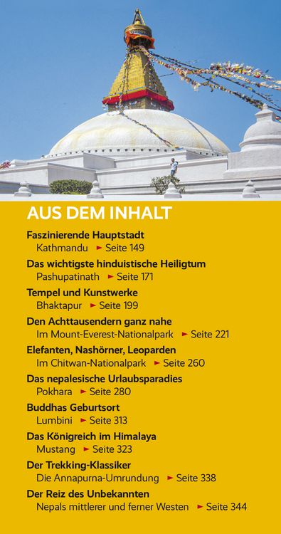 Produktbild: TRESCHER Reisef&uuml;hrer Nepal