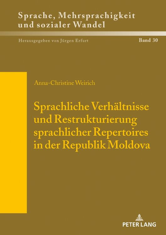 Produktbild: Sprachliche Verh&auml;ltnisse und Restrukturierung sprachlicher Repertoires in der Republik Moldova