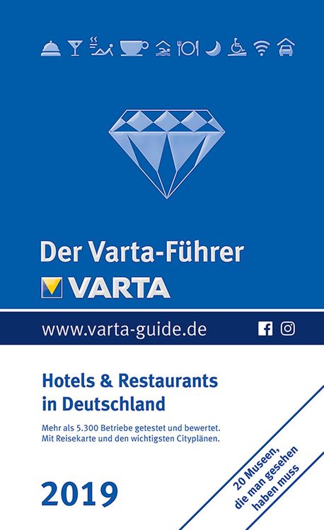 Produktbild: Der Varta-F&uuml;hrer 2019 Hotels und Restaurants in Deutschland