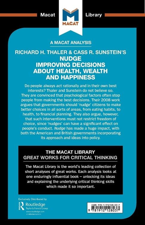 Produktbild: An Analysis of Richard H. Thaler and Cass R. Sunstein's Nudge