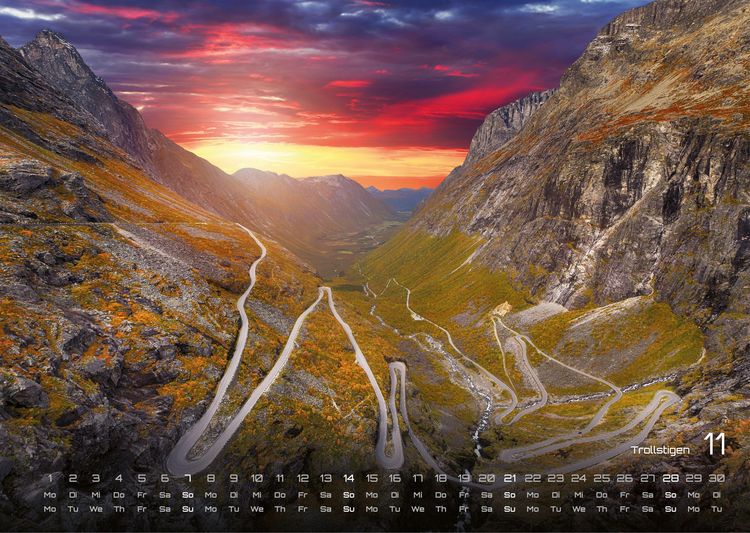 Produktbild: Norwegen &ndash; Im Land der Fjorde - 2027 - Kalender DIN A3