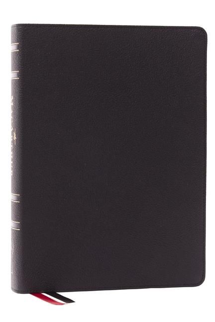 Produktbild: LSB, MacArthur Study Bible, Black Genuine Leather, Comfort Print