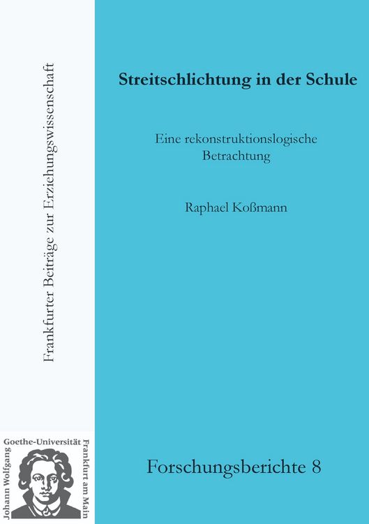 Produktbild: Streitschlichtung in der Schule