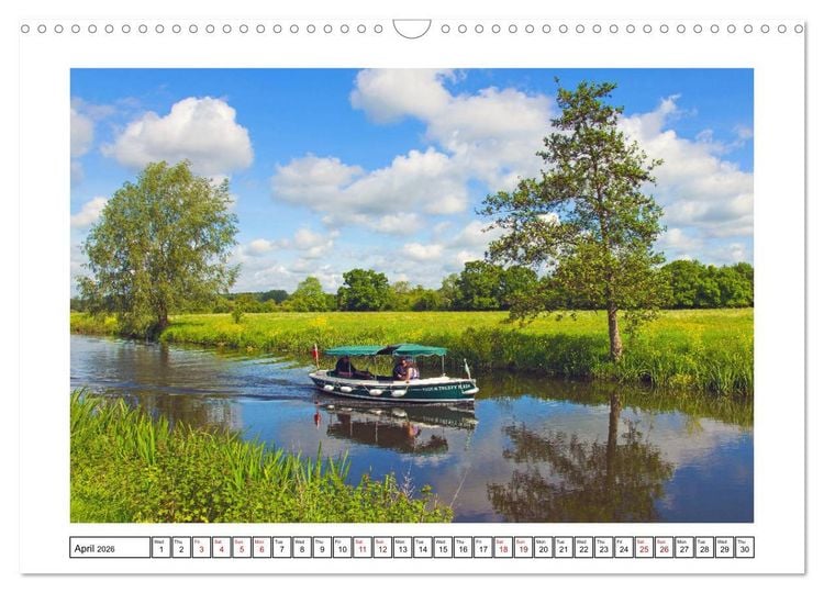 Produktbild: Enchanting England (Wall Calendar 2026 DIN A3 landscape), CALVENDO 12 Month Wall Calendar