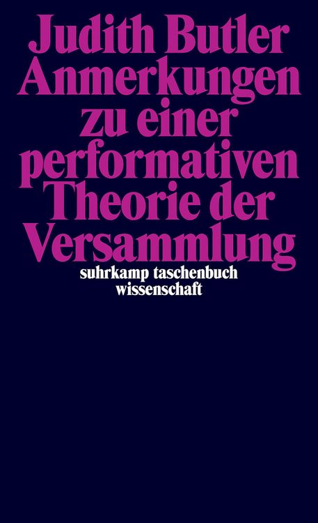 Produktbild: Anmerkungen zu einer performativen Theorie der Versammlung