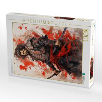 Produktbild: CALVENDO Puzzle Der Samurai - Loyalit&auml;t und Ehre bis in den Tod | 1000 Teile Lege-Gr&ouml;&szlig;e 64x48cm Foto-Puzzle f&uuml;r gl&uuml;ckliche Stunden