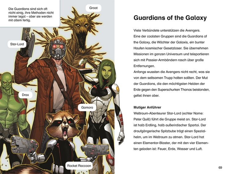Produktbild: SUPERLESER! MARVEL Avengers Die Welt der Superhelden
