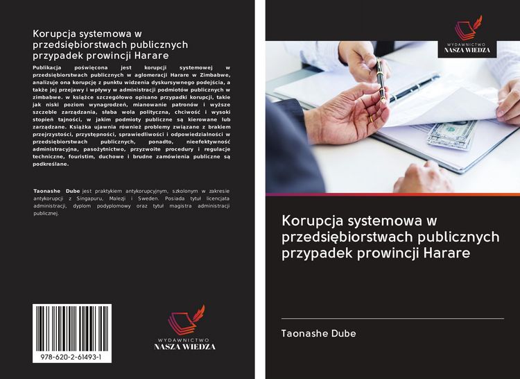 Produktbild: Korupcja systemowa w przedsi&iquest;biorstwach publicznych przypadek prowincji Harare