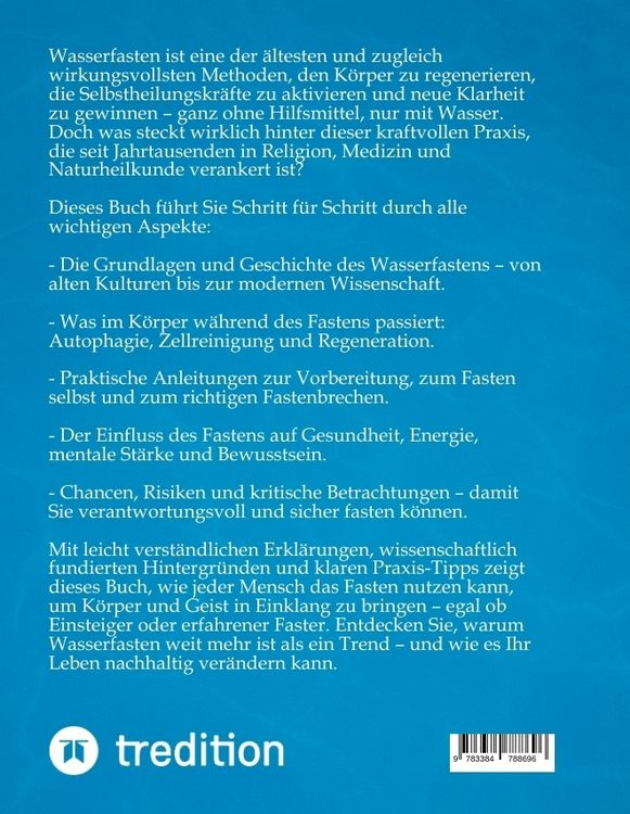 Produktbild: Wasserfasten einfach erkl&auml;rt