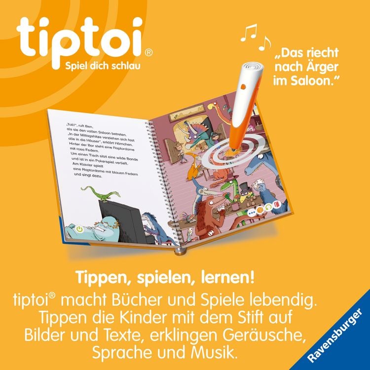 Produktbild: Tiptoi&reg; Lese-Lausch-Abenteuer - Dino-Stadt