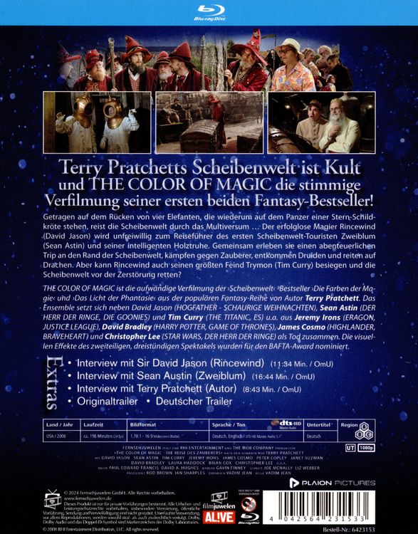 Produktbild: The Color of Magic - Die Reise des Zauberers (Fernsehjuwelen)