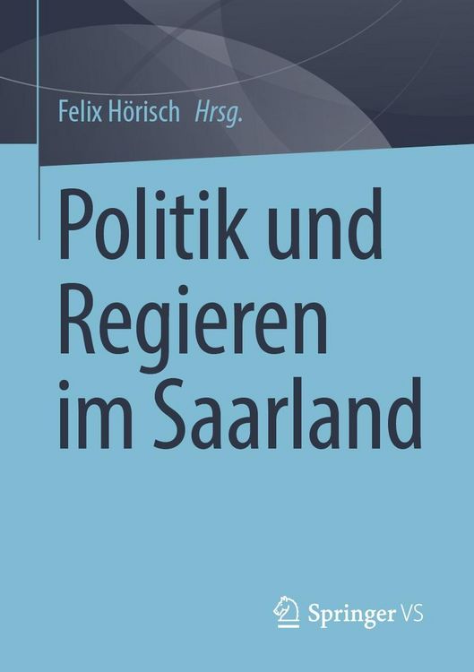 Produktbild: Politik und Regieren im Saarland