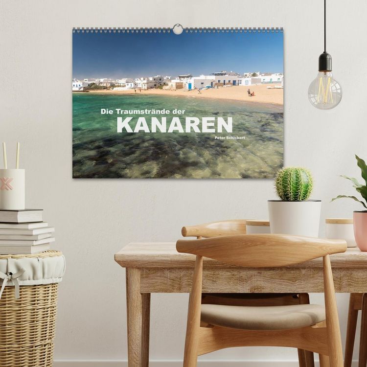 Produktbild: Die Traumstr&auml;nde der Kanaren. (Wandkalender 2026 DIN A3 quer), CALVENDO Monatskalender