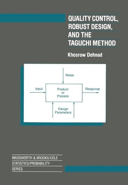 Produktbild: Quality Control, Robust Design, and the Taguchi Method