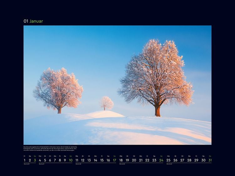 Produktbild: Farbenpr&auml;chtige Jahreszeiten - KUNTH Wandkalender 2027