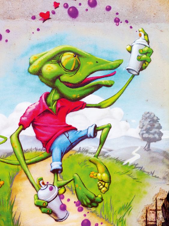Produktbild: CALVENDO Puzzle Streetart in Koblenz, Deutschland | 1000 Teile Lege-Gr&ouml;&szlig;e 64x48cm Foto-Puzzle f&uuml;r gl&uuml;ckliche Stunden
