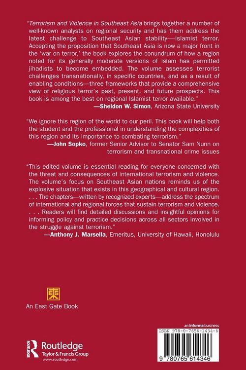 Produktbild: Terrorism and Violence in Southeast Asia