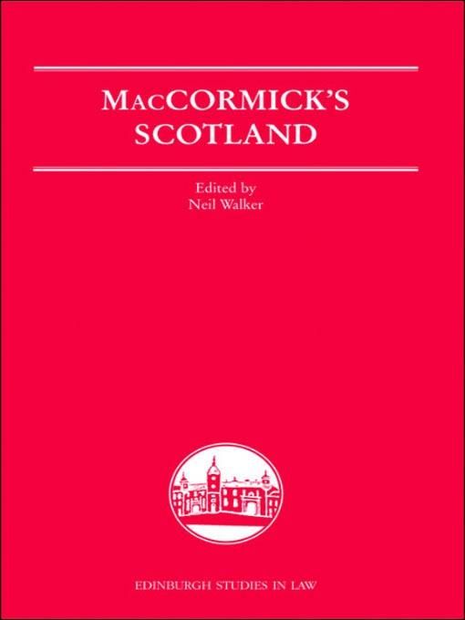 Produktbild: MacCormick's Scotland