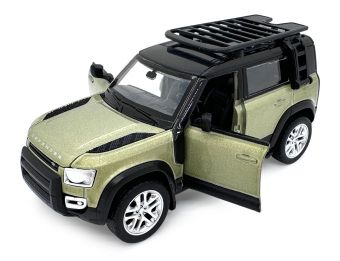 Produktbild: Land Rover Defender 110 Diecast 1:43 gr&uuml;n 2in1