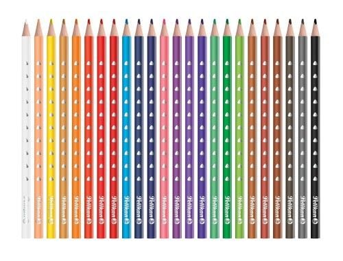 Produktbild: Pelikan Buntstifte SILVERINO dreieckig d&uuml;nn, 24er Set