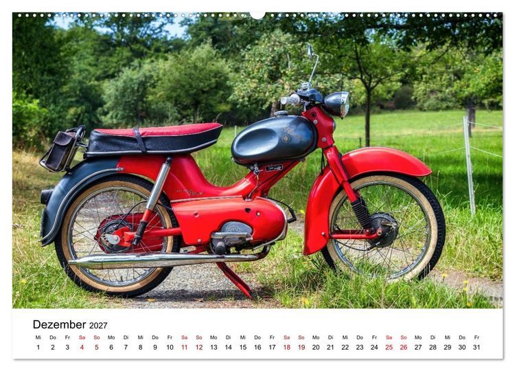 Produktbild: Kreidler-Kult (hochwertiger Premium Wandkalender 2027 DIN A2 quer), Kunstdruck in Hochglanz