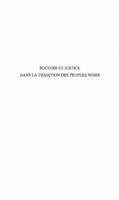 Produktbild: Pouvoir et justice dans la tradition des