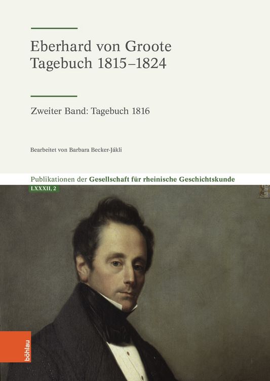 Produktbild: Eberhard von Groote: Tagebuch 1815&ndash;1824