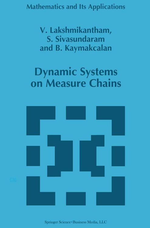 Produktbild: Dynamic Systems on Measure Chains