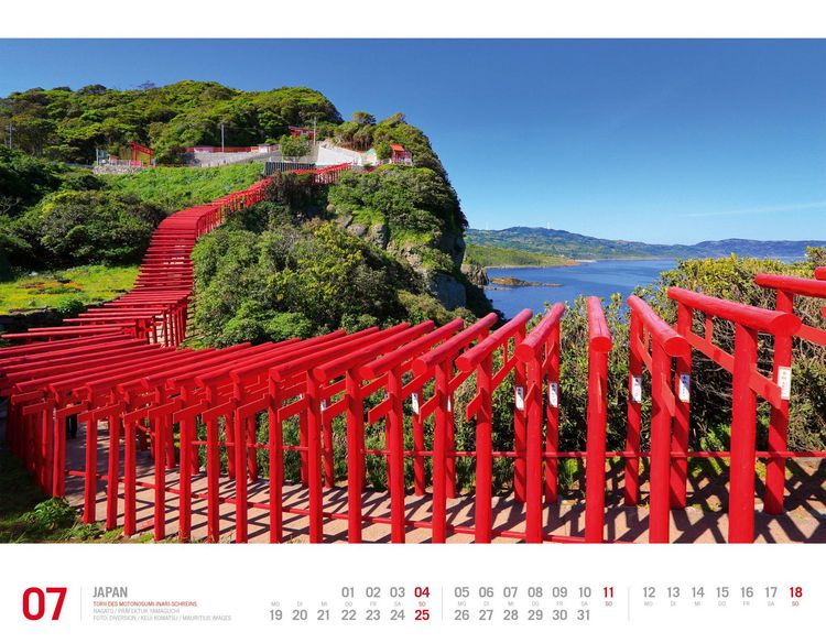 Produktbild: Japan Kalender 2027 | Unterwegs zwischen Tempeln und Schreinen