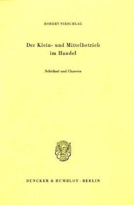 Produktbild: Der Klein- und Mittelbetrieb im Handel.