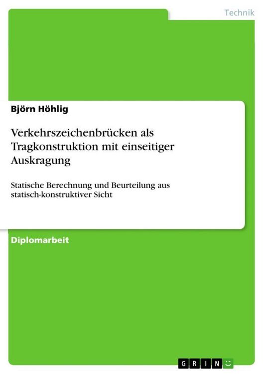 Produktbild: Verkehrszeichenbr&uuml;cken als Tragkonstruktion mit einseitiger Auskragung
