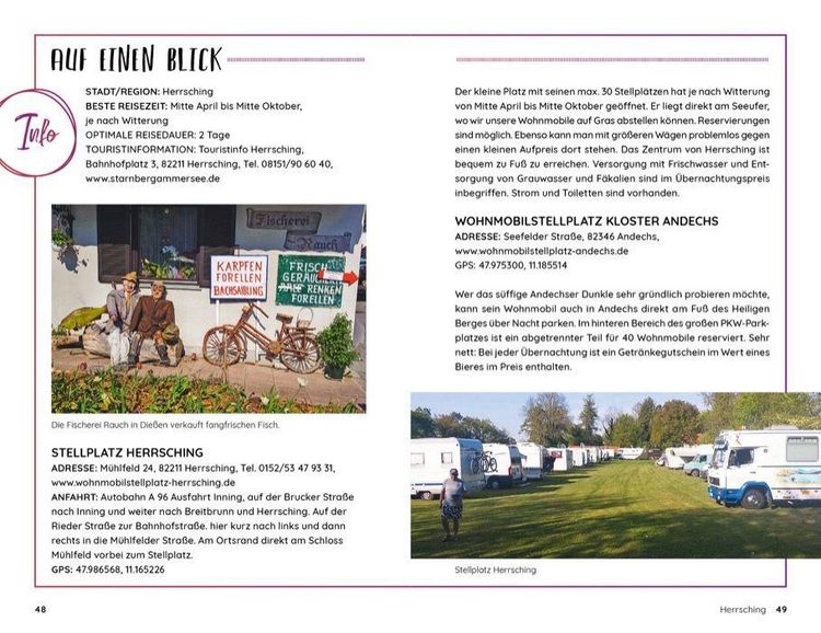 Produktbild: Wochenend und Wohnmobil - Kleine Auszeiten in Oberbayern