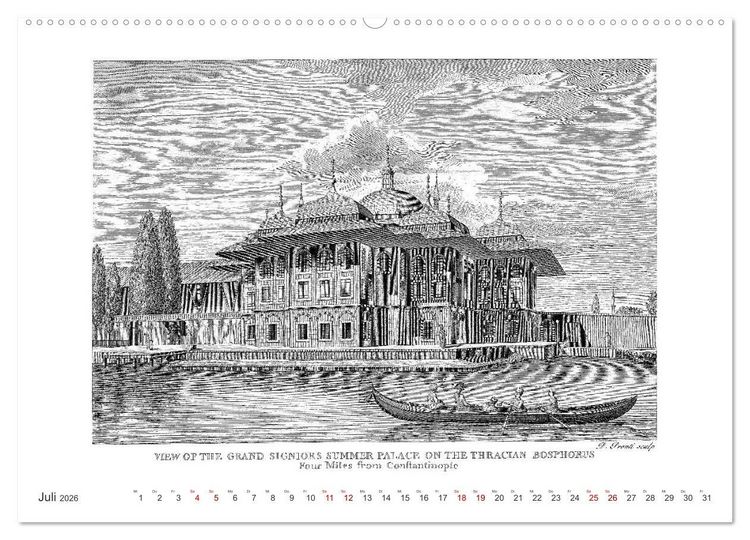 Produktbild: Istanbul - Hauptstadt des osmanischen Reiches seit 1453 (Wandkalender 2026 DIN A2 quer), CALVENDO Monatskalender