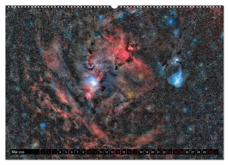 Produktbild: Deepsky Wide (Wandkalender 2026 DIN A2 quer), CALVENDO Monatskalender